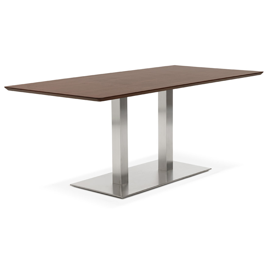 Kokoon Design MAMBO' Designer Table / Desk In Walnut Finish Wood - 180x90 Cm