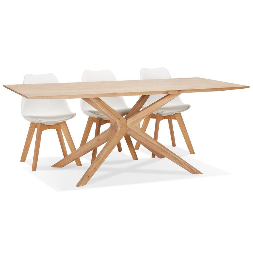 kokoon design MANITOU' dining room table in solid oak - 195x95 cm kokoon design MANITOU' dining room table in solid oak - 195x95 cm