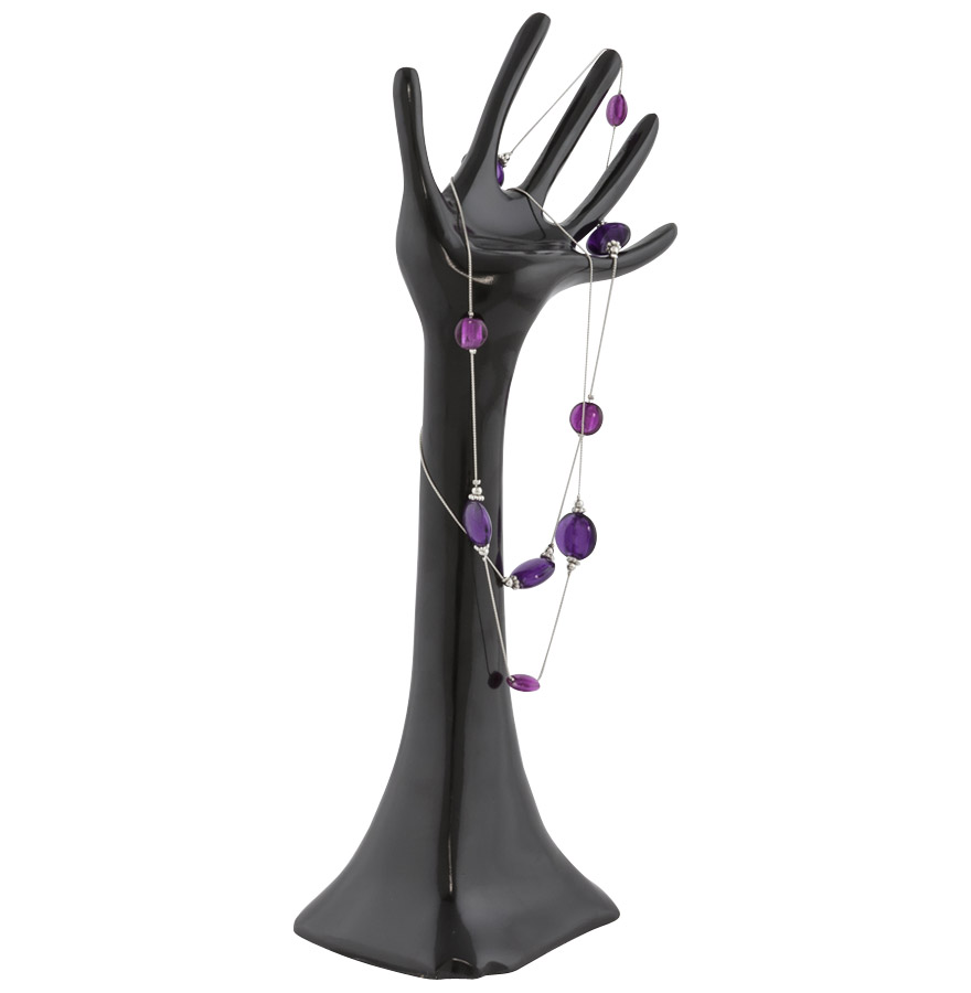 kokoon design MANO' jewelry tree in black painted aluminum