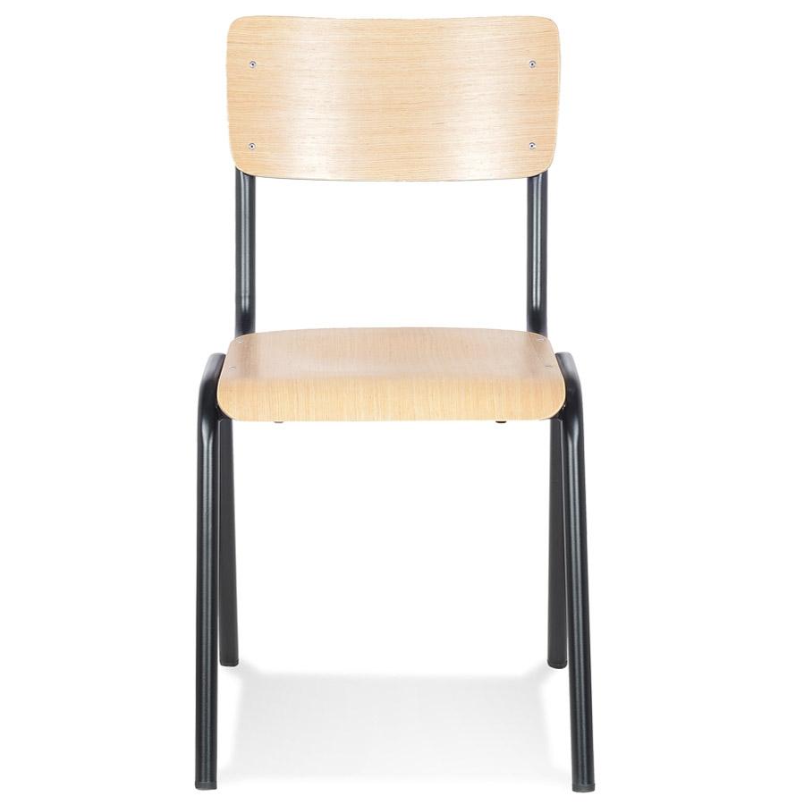 Kokoon Design MASTER' School Style Chair In Classic Natural Finish