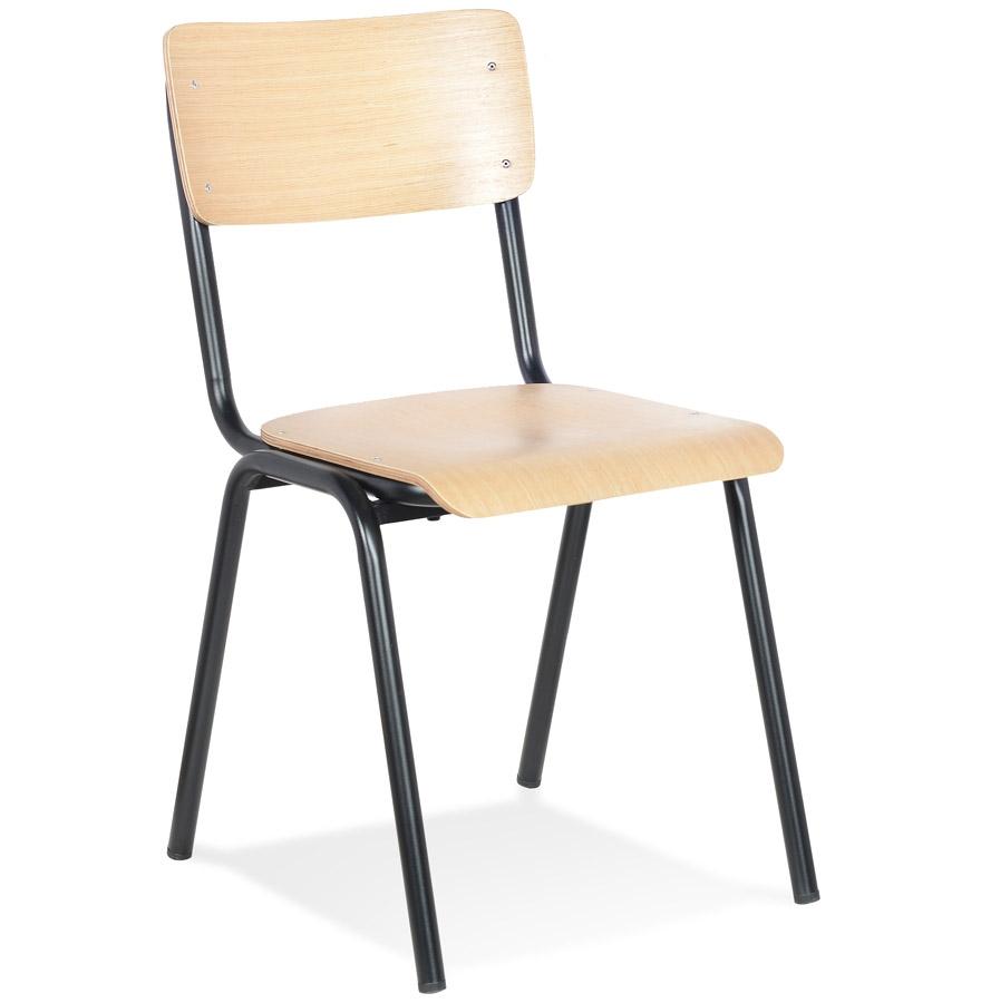 kokoon design MASTER' school style chair in classic natural finish