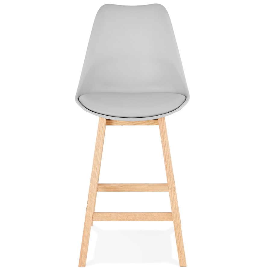 Kokoon Design Mid-height Snack Stool 'CAMILA MINI' Gray Scandinavian Style