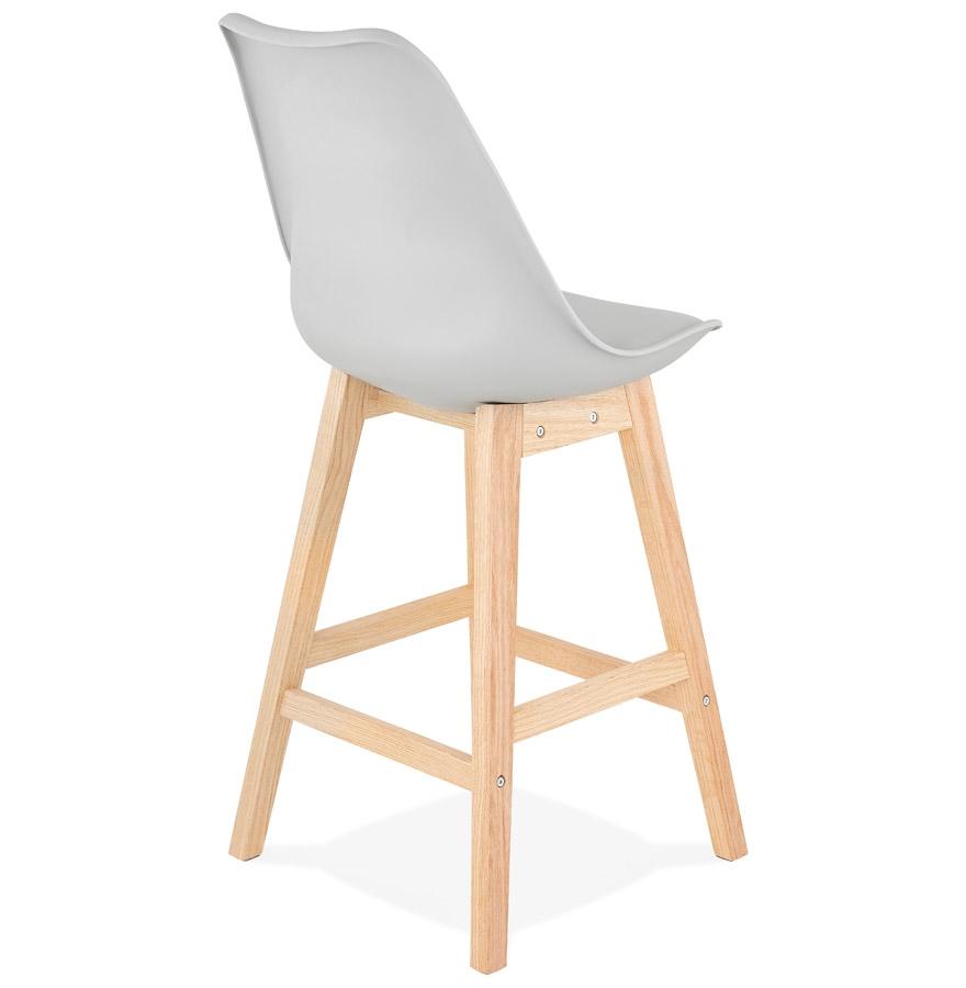 Kokoon Design Mid-height Snack Stool 'CAMILA MINI' Gray Scandinavian Style