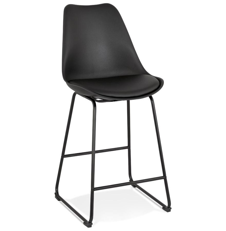 kokoon design Mid-height snack stool 'CHOKO MINI' black