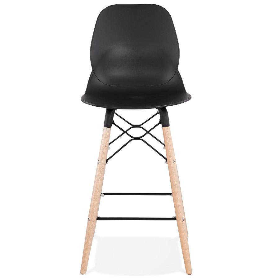 Kokoon Design Mid-height Snack Stool 'COSMIK MINI' Black Scandinavian Style