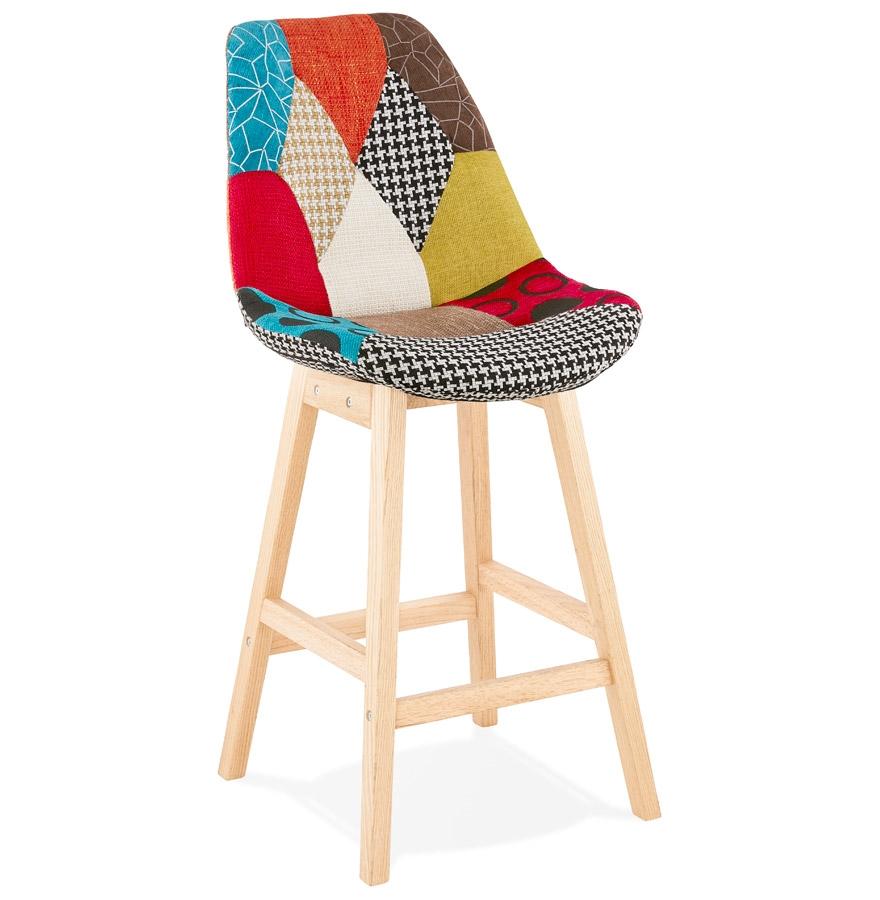 kokoon design Mid-height snack stool 'CUPIDON MINI' patchwork style kokoon design Mid-height snack stool 'CUPIDON MINI' patchwork style
