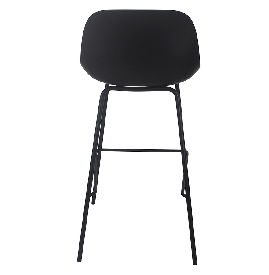 Kokoon Design Mid-height Snack Stool 'GRANO MINI' Black Indoor/outdoor