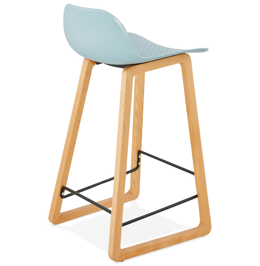 Kokoon Design Mid-height Snack Stool 'MAKI MINI' Blue Scandinavian Style