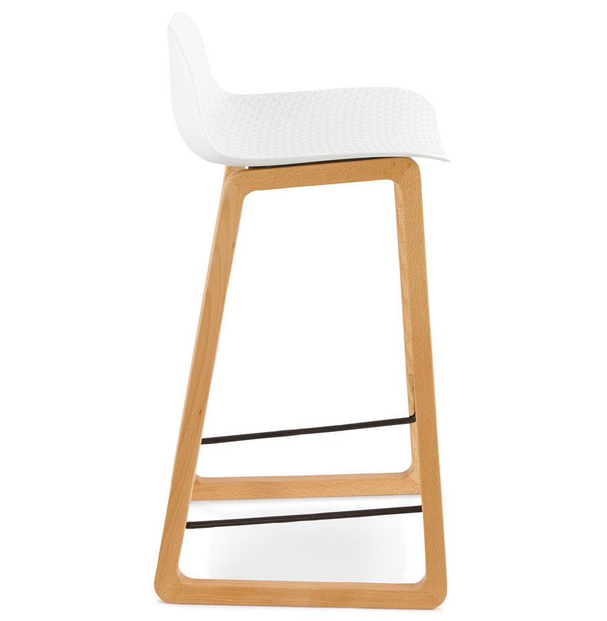 Kokoon Design Mid-height Snack Stool 'MAKI MINI' White Scandinavian Style