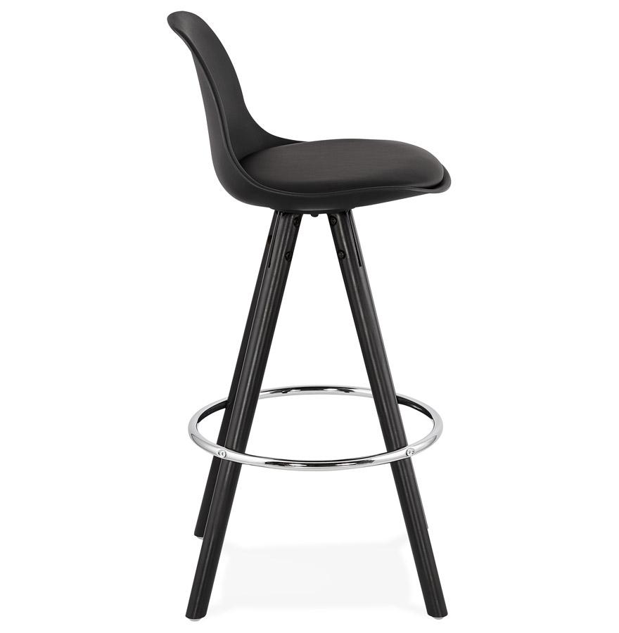 Kokoon Design Mid-height Snack Stool 'MISTIK MINI' Black