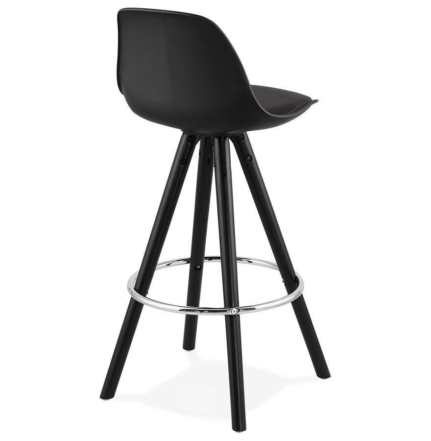 Kokoon Design Mid-height Snack Stool 'MISTIK MINI' Black