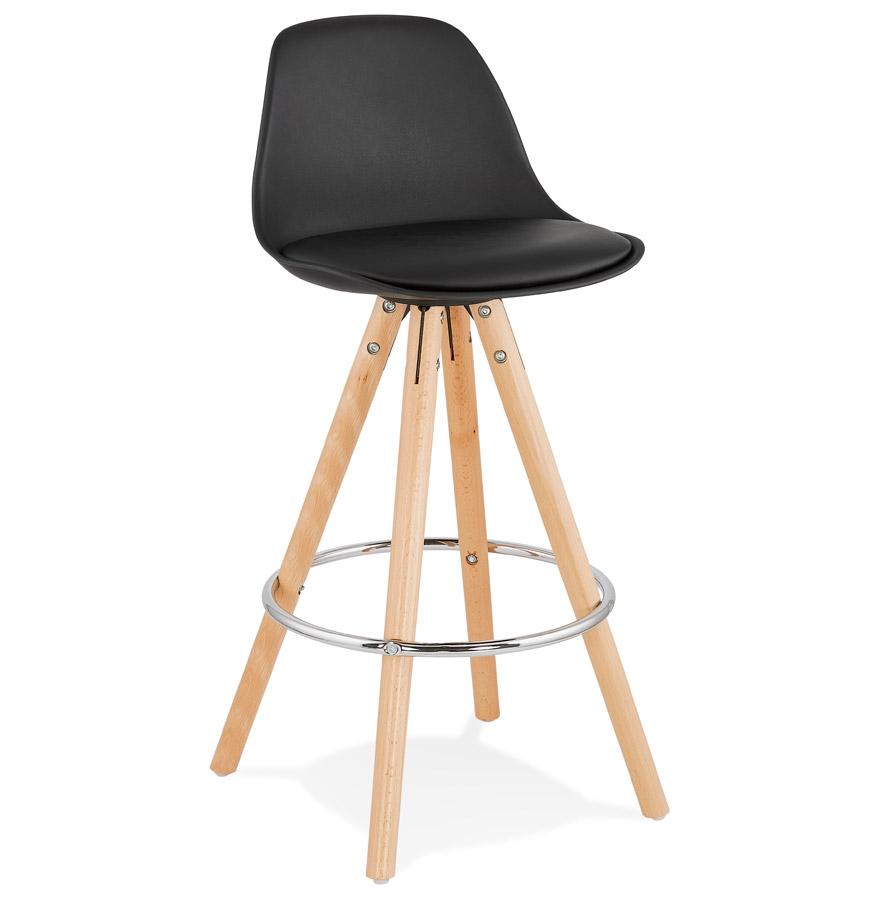 kokoon design Mid-height snack stool 'TATAMI MINI' black