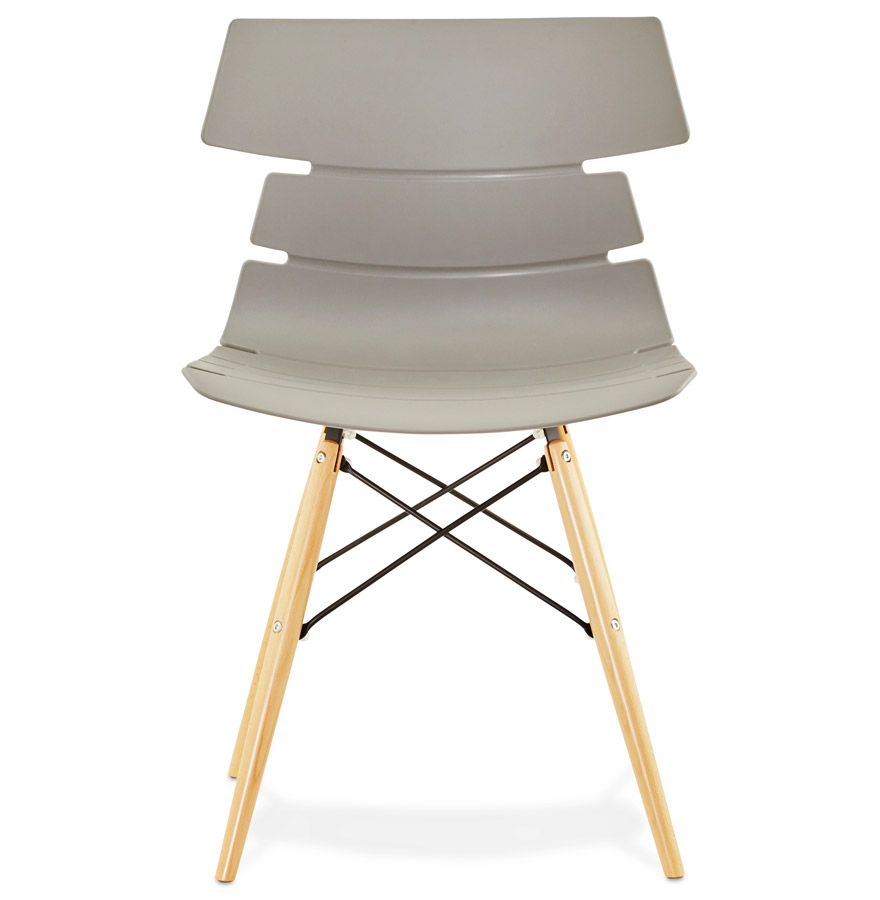Kokoon Design Modern Gray 'SOFY' Chair In Scandinavian Style