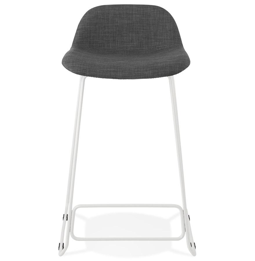 Kokoon Design MOSKOW MINI' Mid-height Snack Stool With White Metal Legs