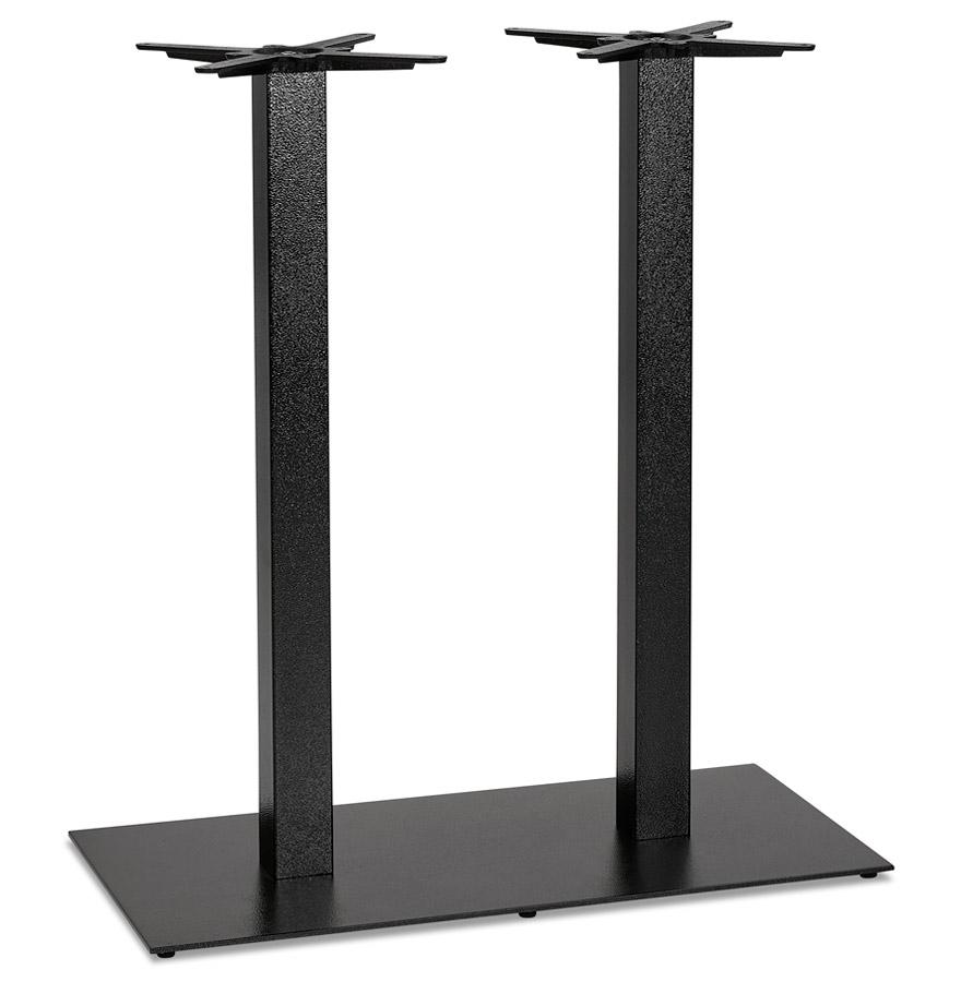kokoon design NERO DOUBLE' 100 table leg in black painted metal