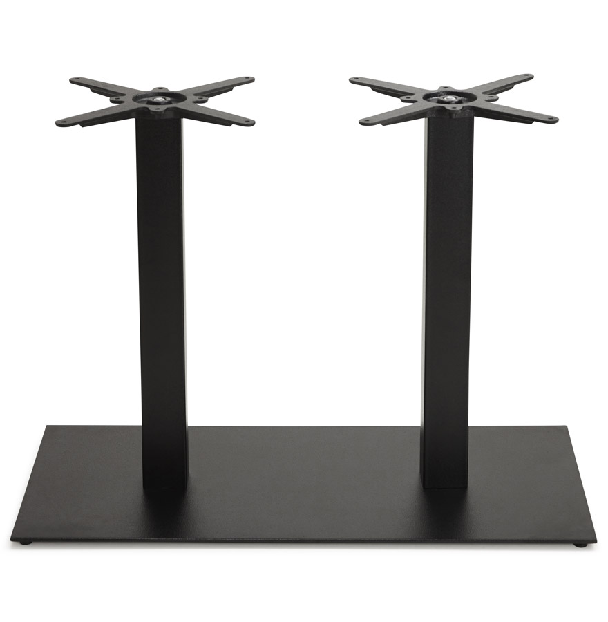 Kokoon Design NERO DOUBLE' 75 Table Leg In Black Painted Metal