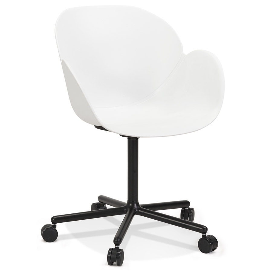 kokoon design Office chair with armrests 'ORION' white