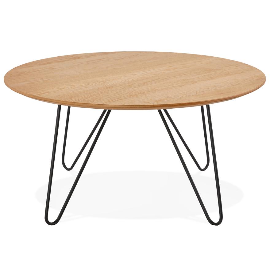 Kokoon Design PLUTO' Designer Coffee Table In Natural Finish Wood