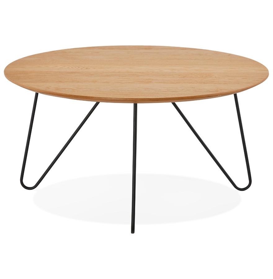 Kokoon Design PLUTO' Designer Coffee Table In Natural Finish Wood