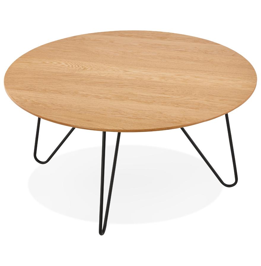 Kokoon Design PLUTO' Designer Coffee Table In Natural Finish Wood