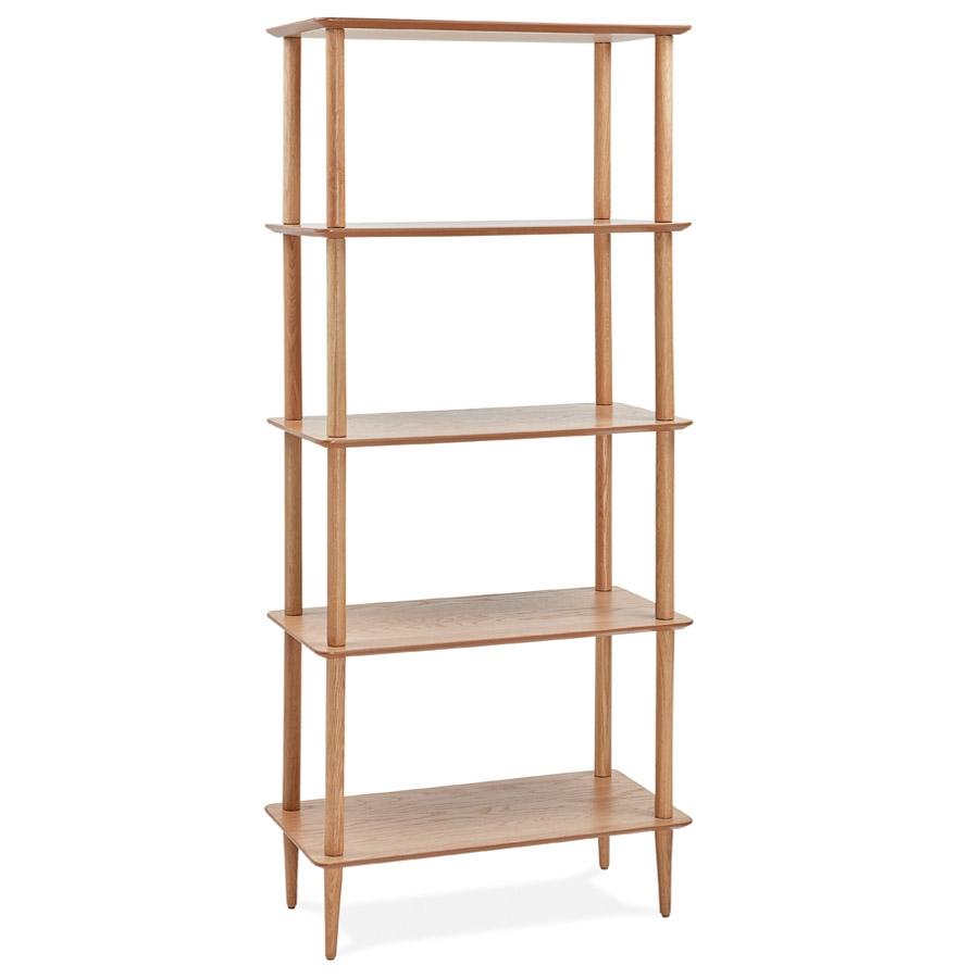 kokoon design RACK' designer shelf in natural finish wood