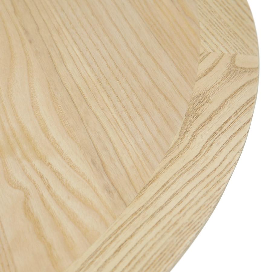 Kokoon Design Round Dining Table 'PERI' In Natural Wood - ø 120 Cm