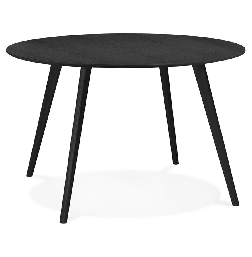 kokoon design Round kitchen table 'AMY' black - ø 120 cm kokoon design Round kitchen table 'AMY' black - ø 120 cm