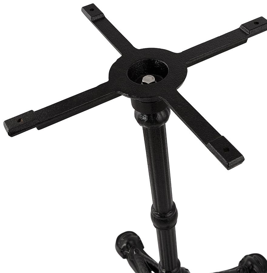 Kokoon Design Rustic Style 'CABARET' 75 Table Leg In Black Metal