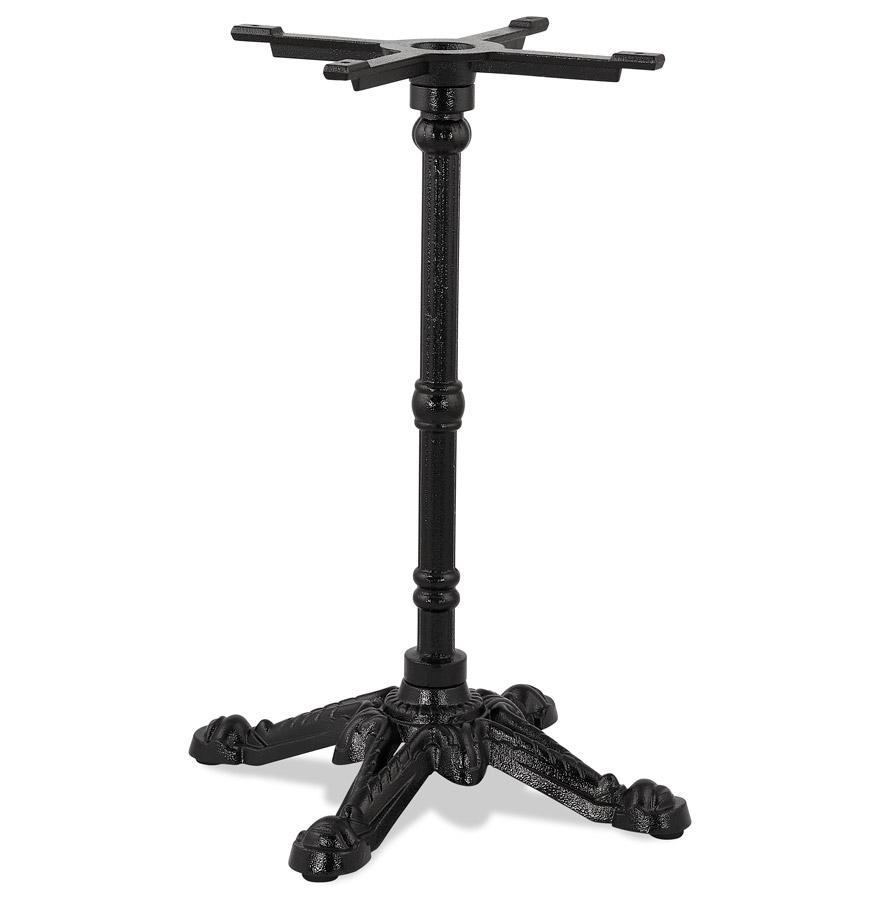 kokoon design Rustic style 'CABARET' 75 table leg in black metal