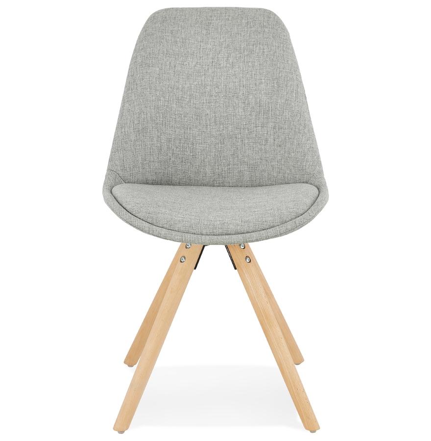 Kokoon Design Scandinavian Chair 'HIPHOP' In Gray Fabric
