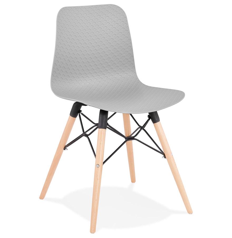 kokoon design Scandinavian designer gray 'TONIC' chair