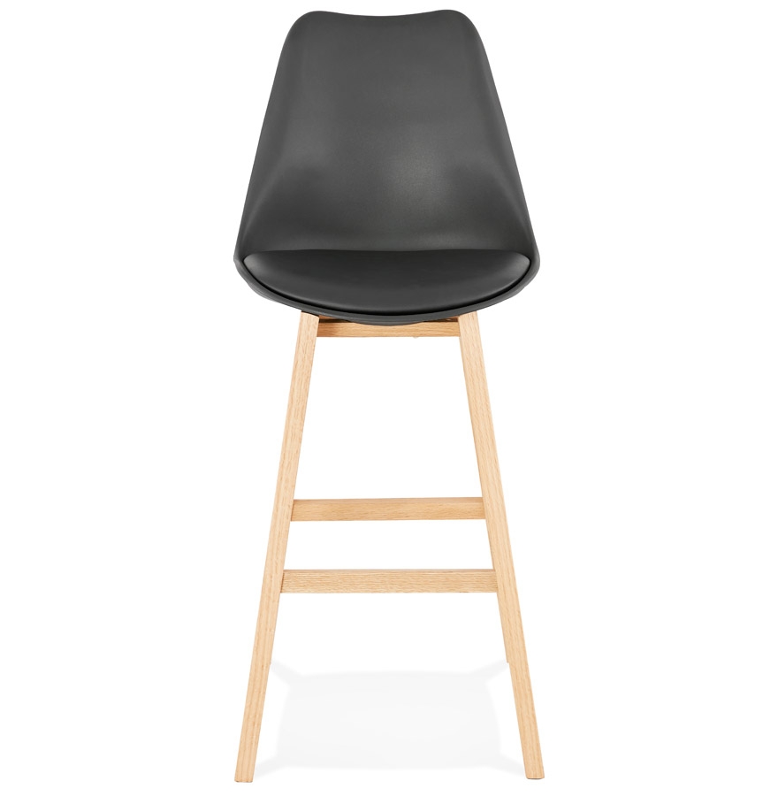 Kokoon Design Scandinavian Style Black 'CAMILA' Bar Stool