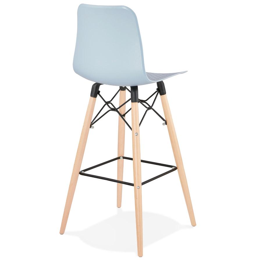 Kokoon Design Scandinavian Style Blue 'MOZAIK' Designer Bar Stool