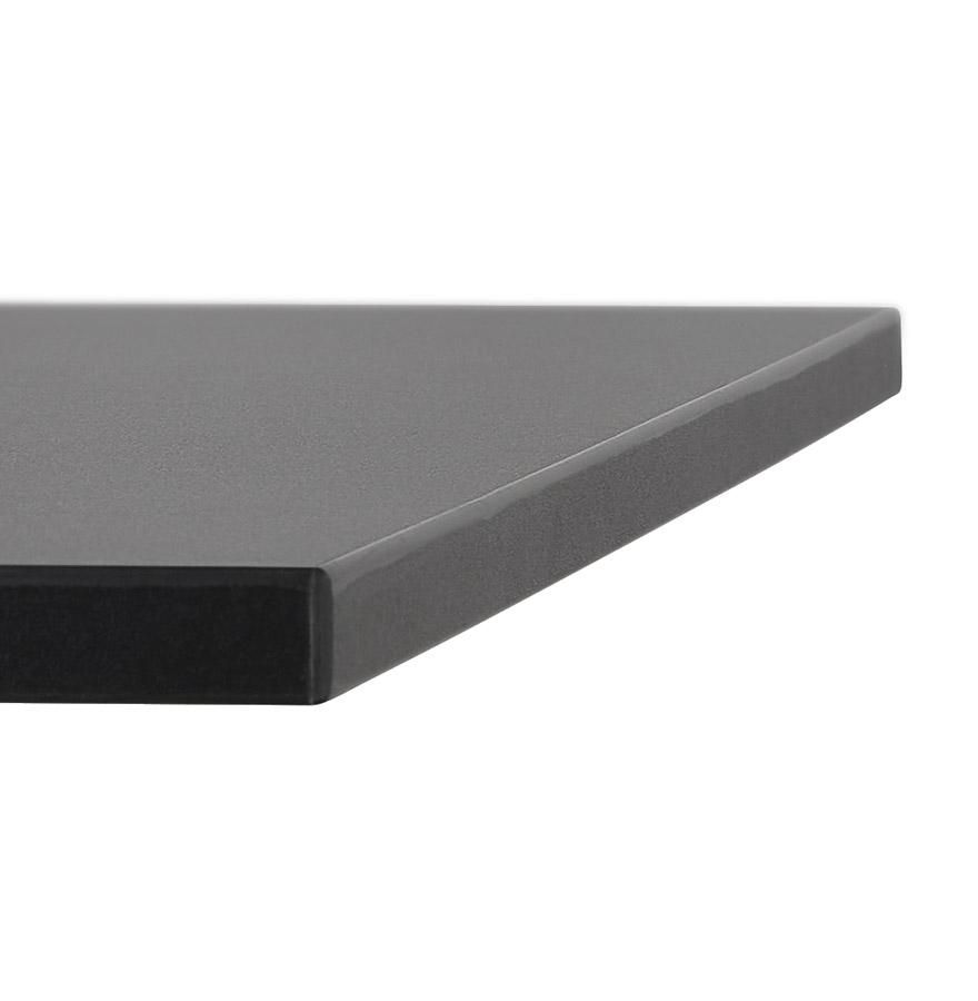 Kokoon Design Small Black Square 'MUFFIN' Dining Table Indoor/outdoor - 68x68 Cm