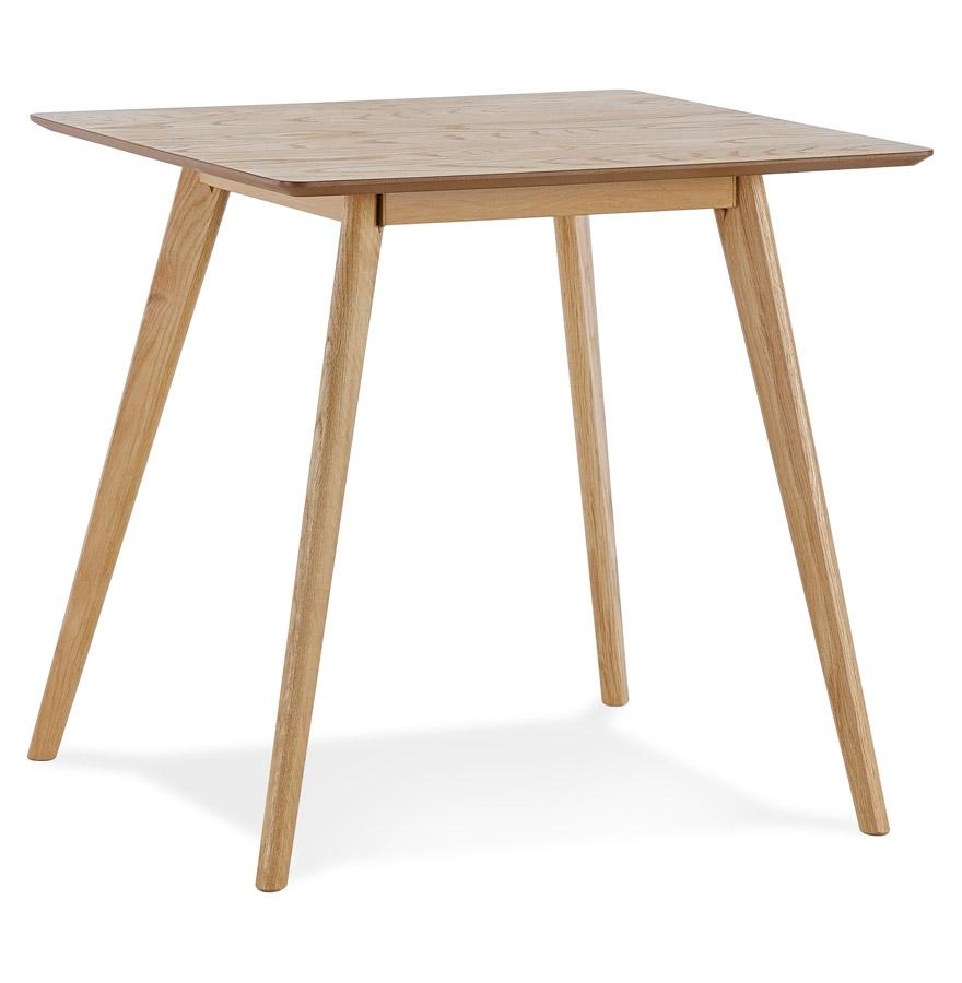 kokoon design Small dining table 'GENIUS' natural finish - 80x80 cm