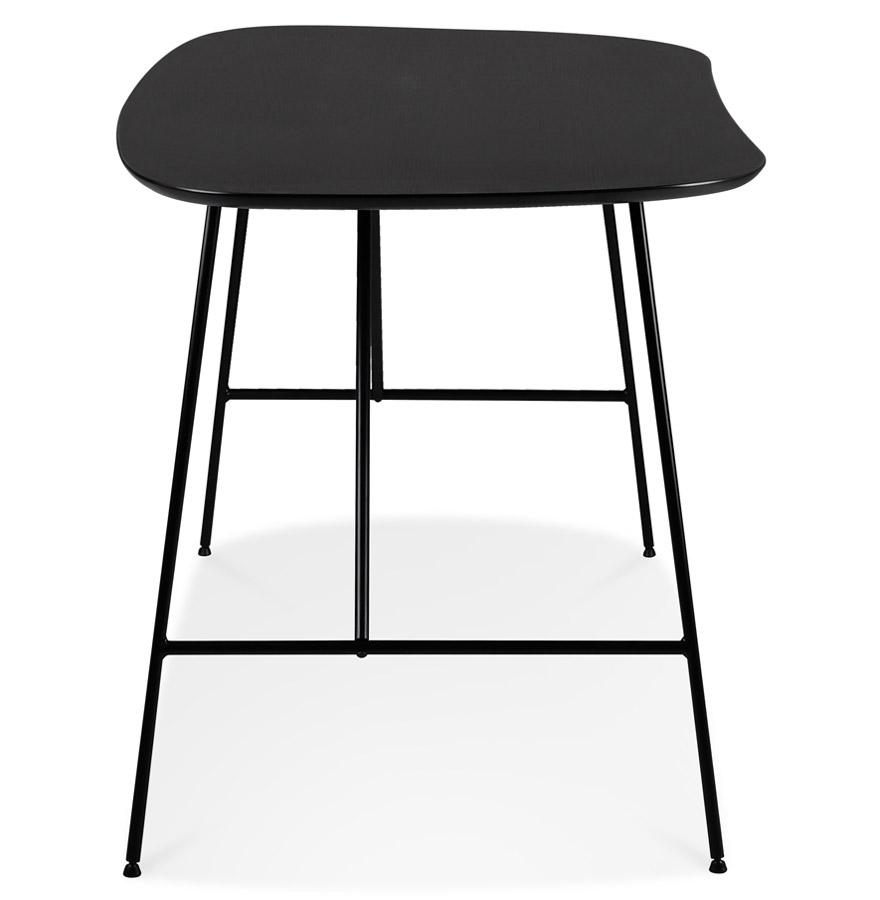 Kokoon Design Small 'FIONA' Table/desk In Black Oak Finish Wood