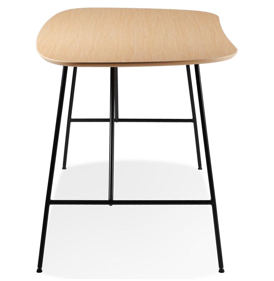 Kokoon Design Small Table/desk 'FIONA' In Natural Oak Finish Wood