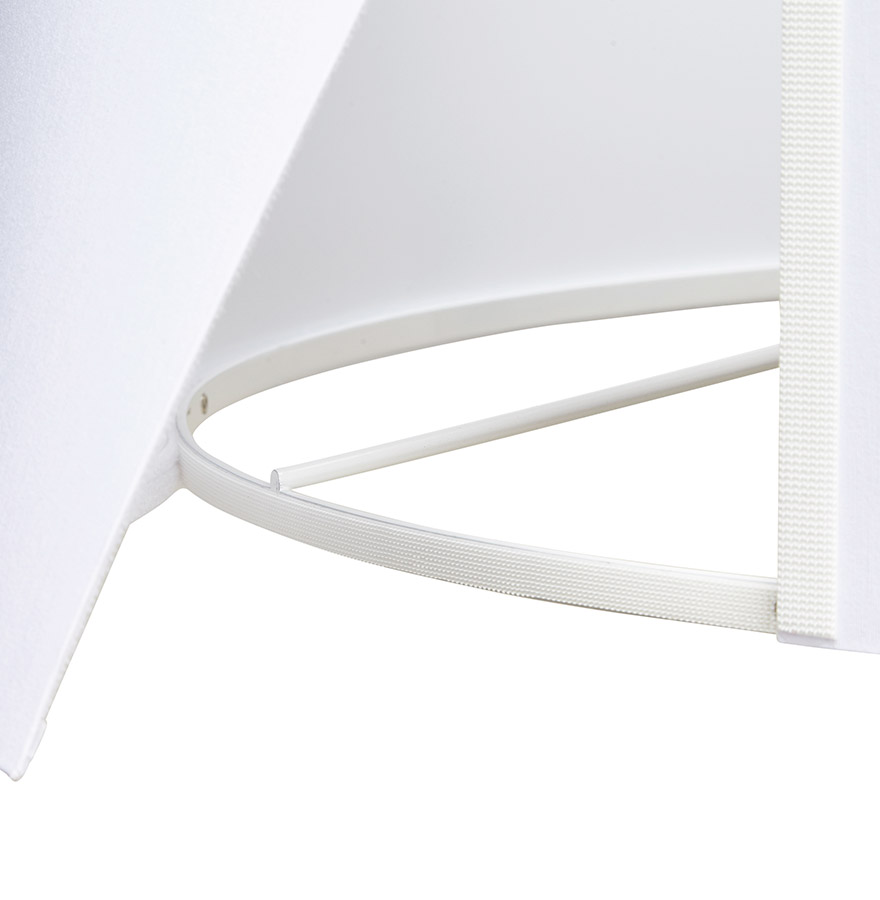 Kokoon Design SPRING' Tripod Floor Lamp With White Lampshade And 3 Natural Legs