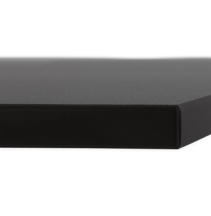 Kokoon Design Square 'PLANO' Table Top 60x60cm Black In Compressed Resin