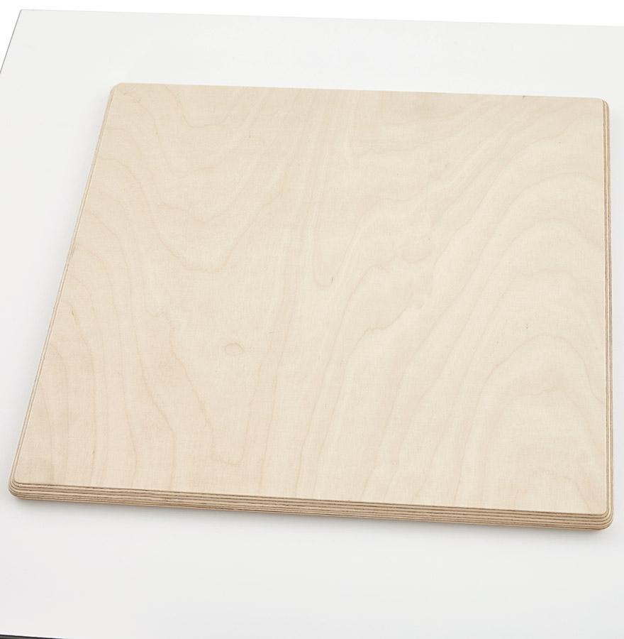 Kokoon Design Square 'PLANO' Table Top 60x60cm White In Compressed Resin