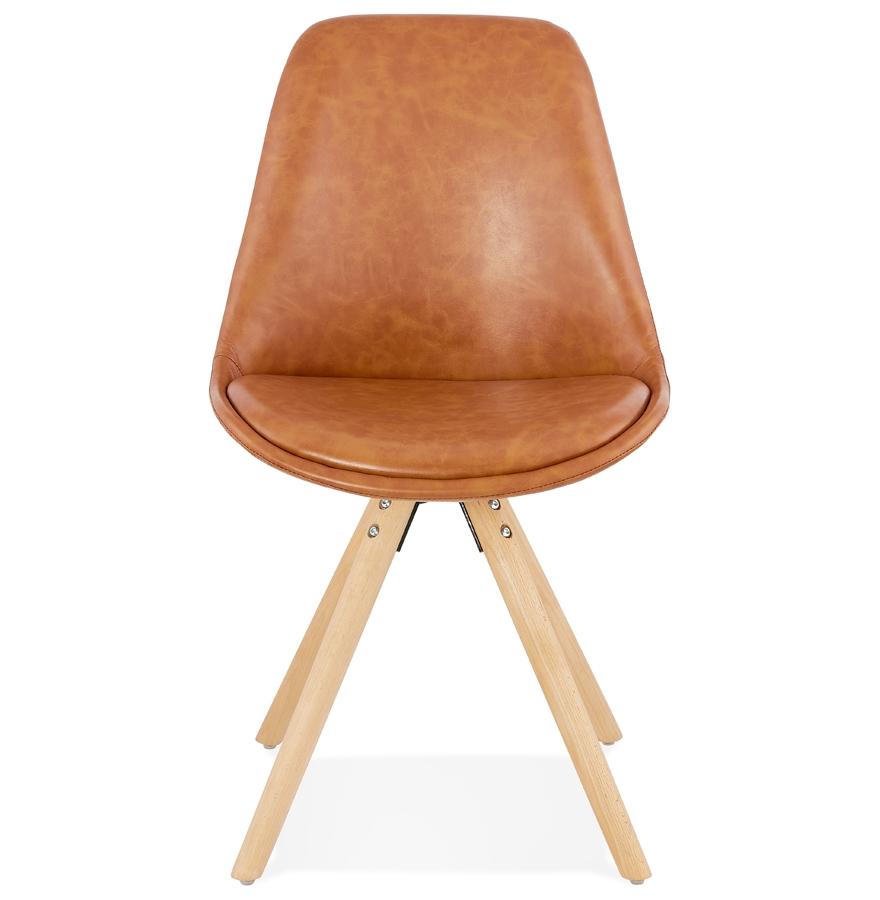 Kokoon Design STREET' Designer Chair In Brown Synthetic Material