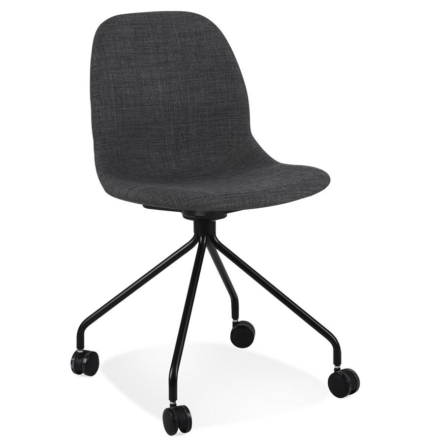 kokoon design TAVIRA' office chair in dark gray fabric