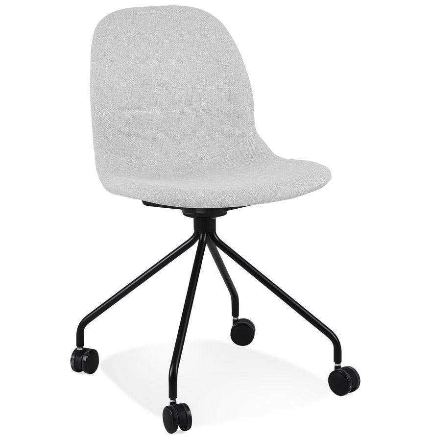 kokoon design TAVIRA' office chair in light gray fabric