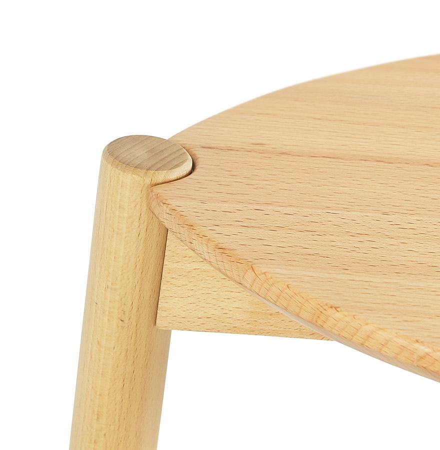 Kokoon Design TIARA MINI' Mid-height Snack Stool In Natural Ash