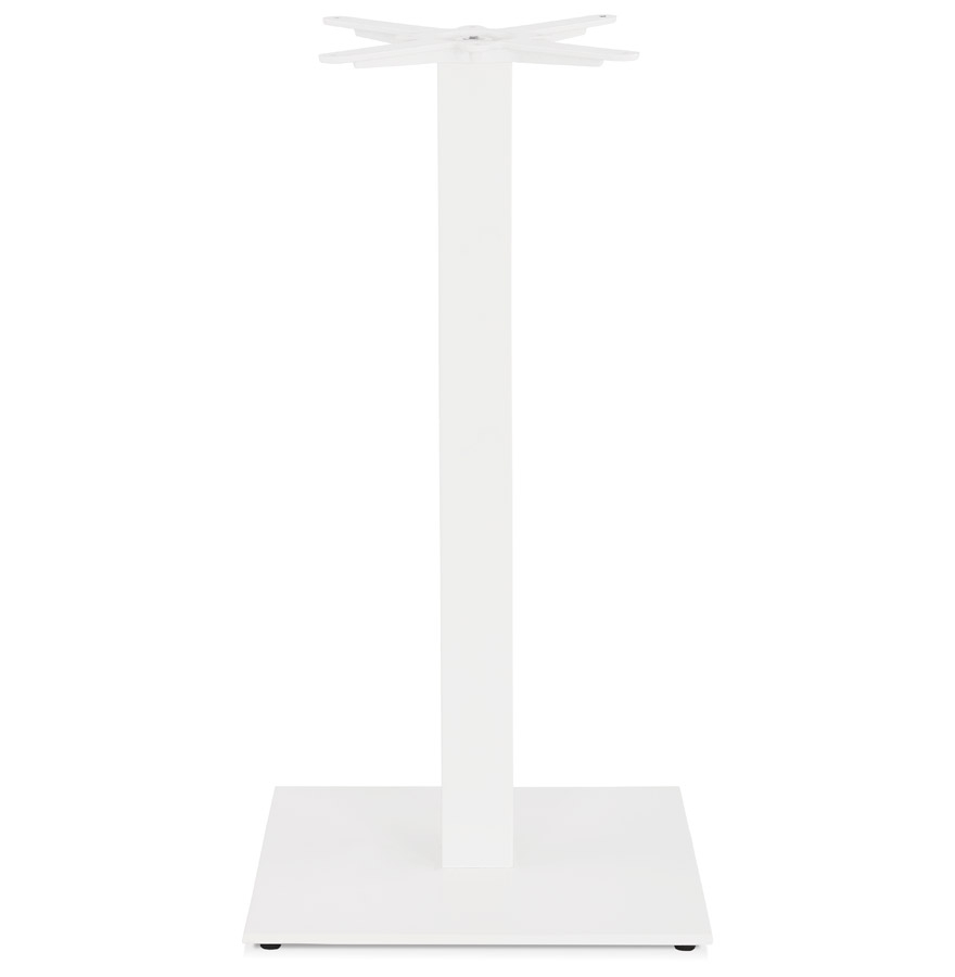 Kokoon Design TOWER' 110 Square Table Leg In White Metal Indoor/outdoor