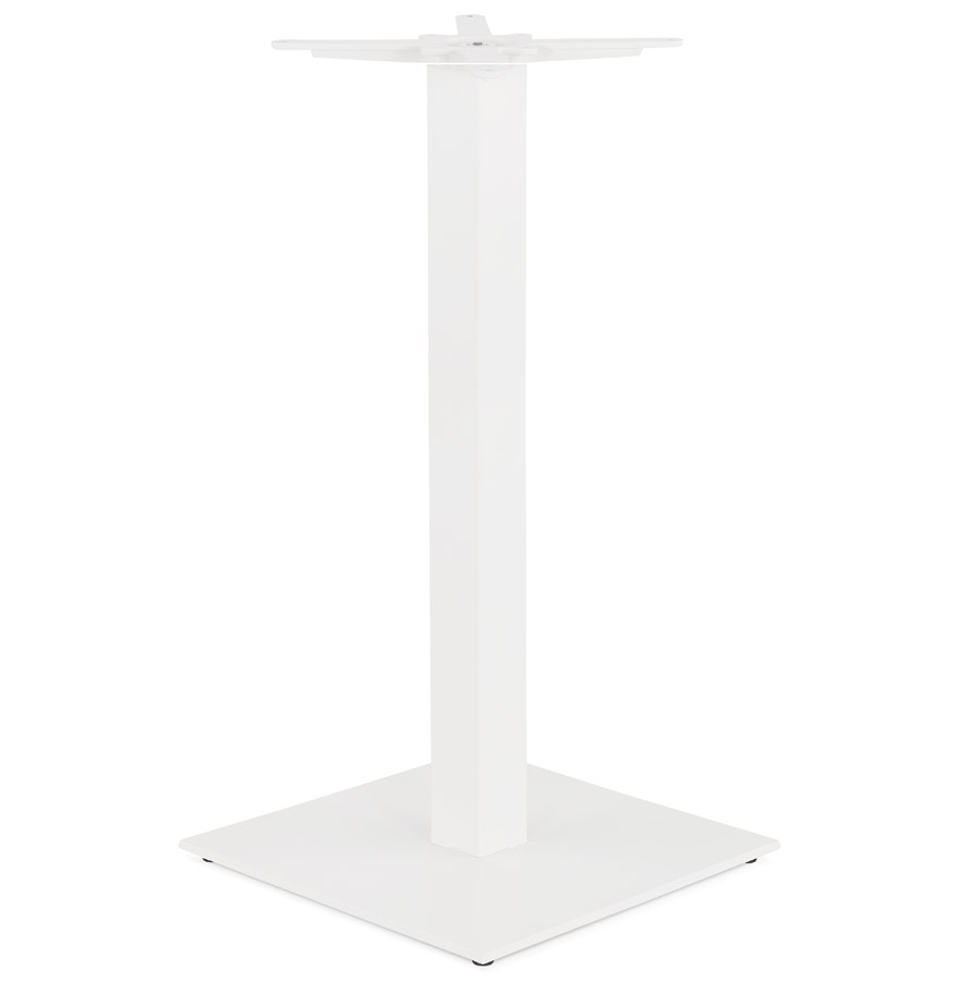 Kokoon Design TOWER' 110 Square Table Leg In White Metal Indoor/outdoor