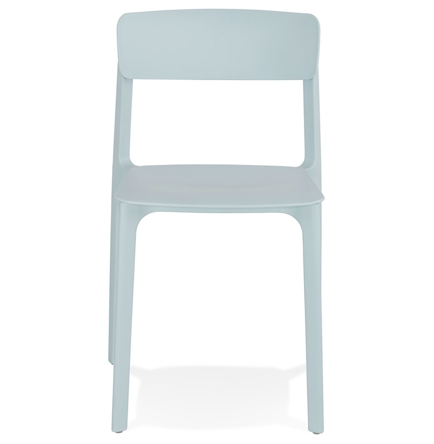 Kokoon Design TROPICAL' Stackable Indoor/outdoor Chair In Pastel Blue Plastic