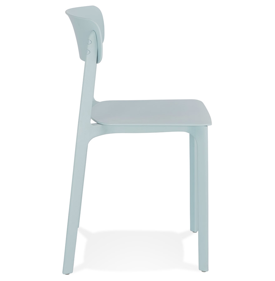 Kokoon Design TROPICAL' Stackable Indoor/outdoor Chair In Pastel Blue Plastic