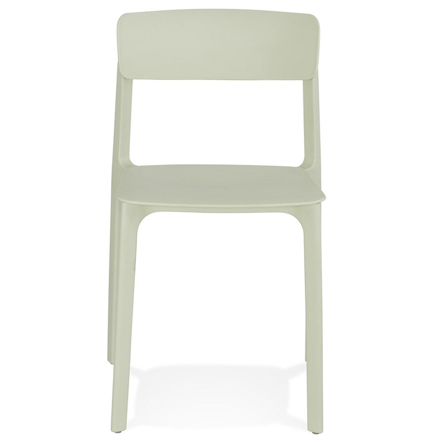 Kokoon Design TROPICAL' Stackable Indoor/outdoor Chair In Pastel Green Plastic