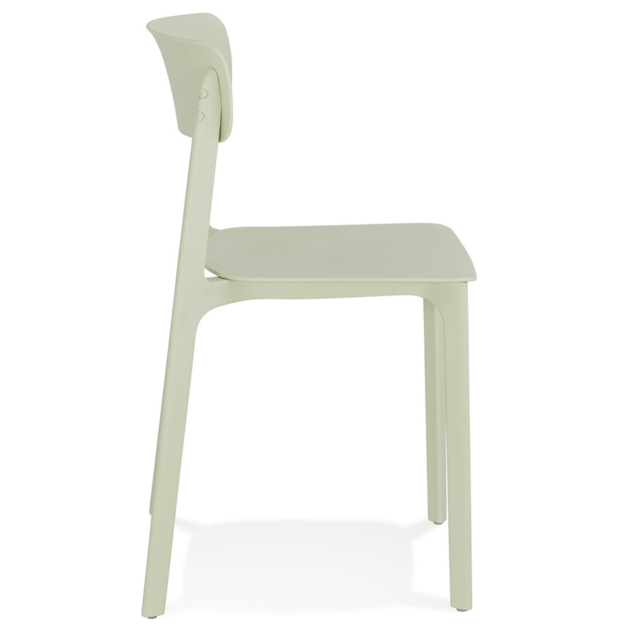 Kokoon Design TROPICAL' Stackable Indoor/outdoor Chair In Pastel Green Plastic
